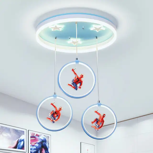 SpiderMan stars Ceiling Light