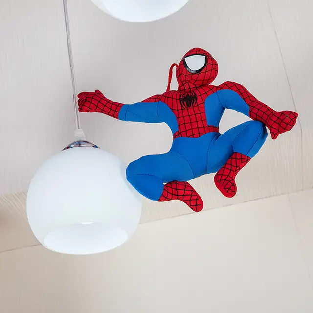 SpiderMan eye protection LED ceiling light