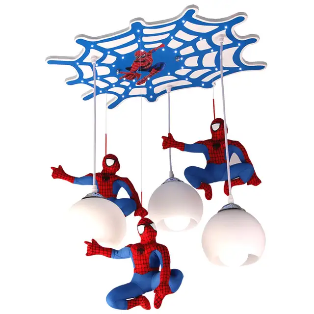 SpiderMan eye protection LED ceiling light