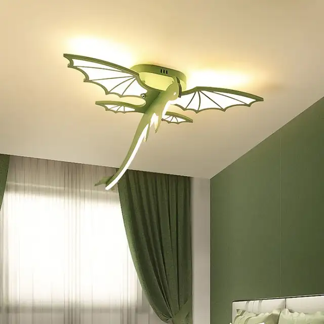 Dinosaur ceiling lamp