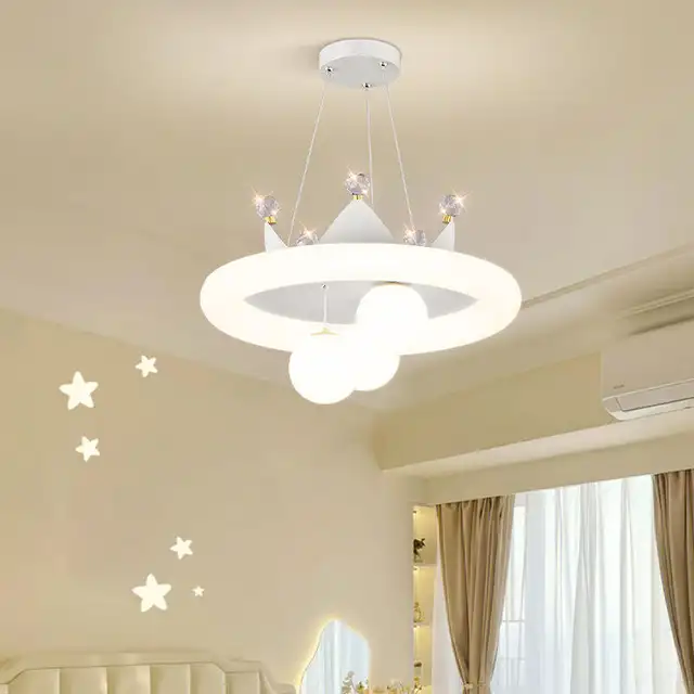 Crown shape pendant light