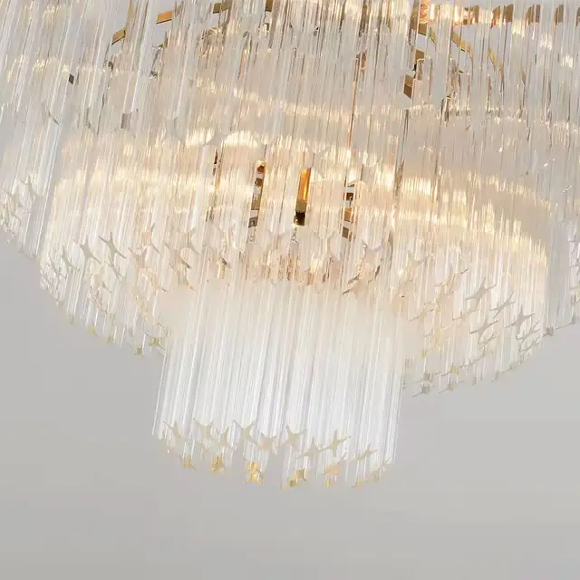 Modern Lighting Luxury pendant lamp Living Room Hotel Creative crystal glass chandeliers