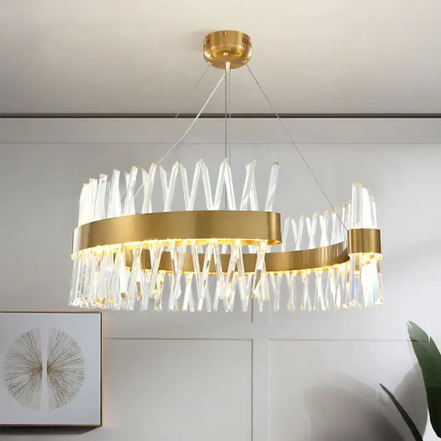 Gold luxury luxurious k9 Crystal Chandeliers