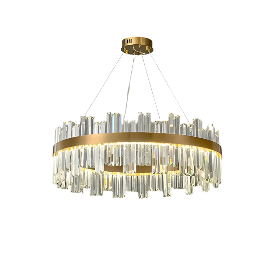 Luxury gold k9 crystal Chandelier