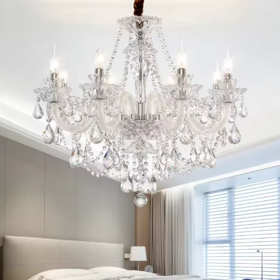 Clear modern Luxury crystal chandelier