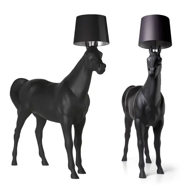 Horse Standing lamp Sculpture