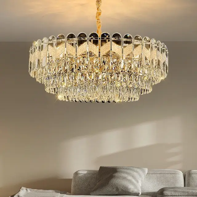 Crystal chandelier lighting luxury