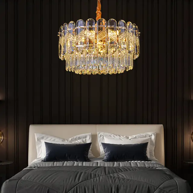 Crystal chandelier lighting luxury