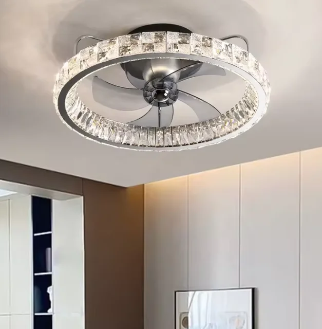 Hidden Blades Ceiling Fan