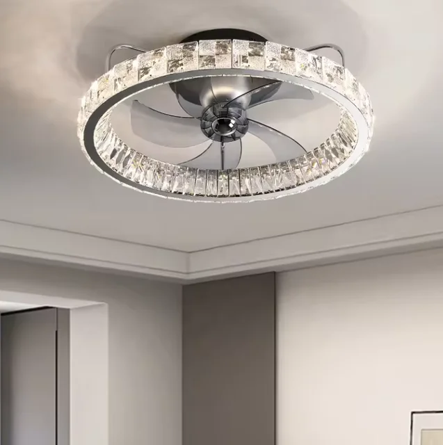 Hidden Blades Ceiling Fan