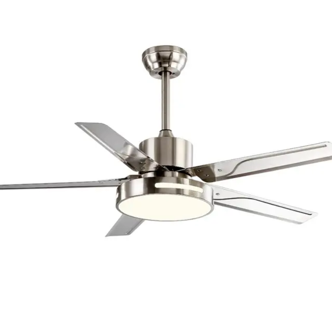 industrial 42 inch fan ceiling light with led light and remote