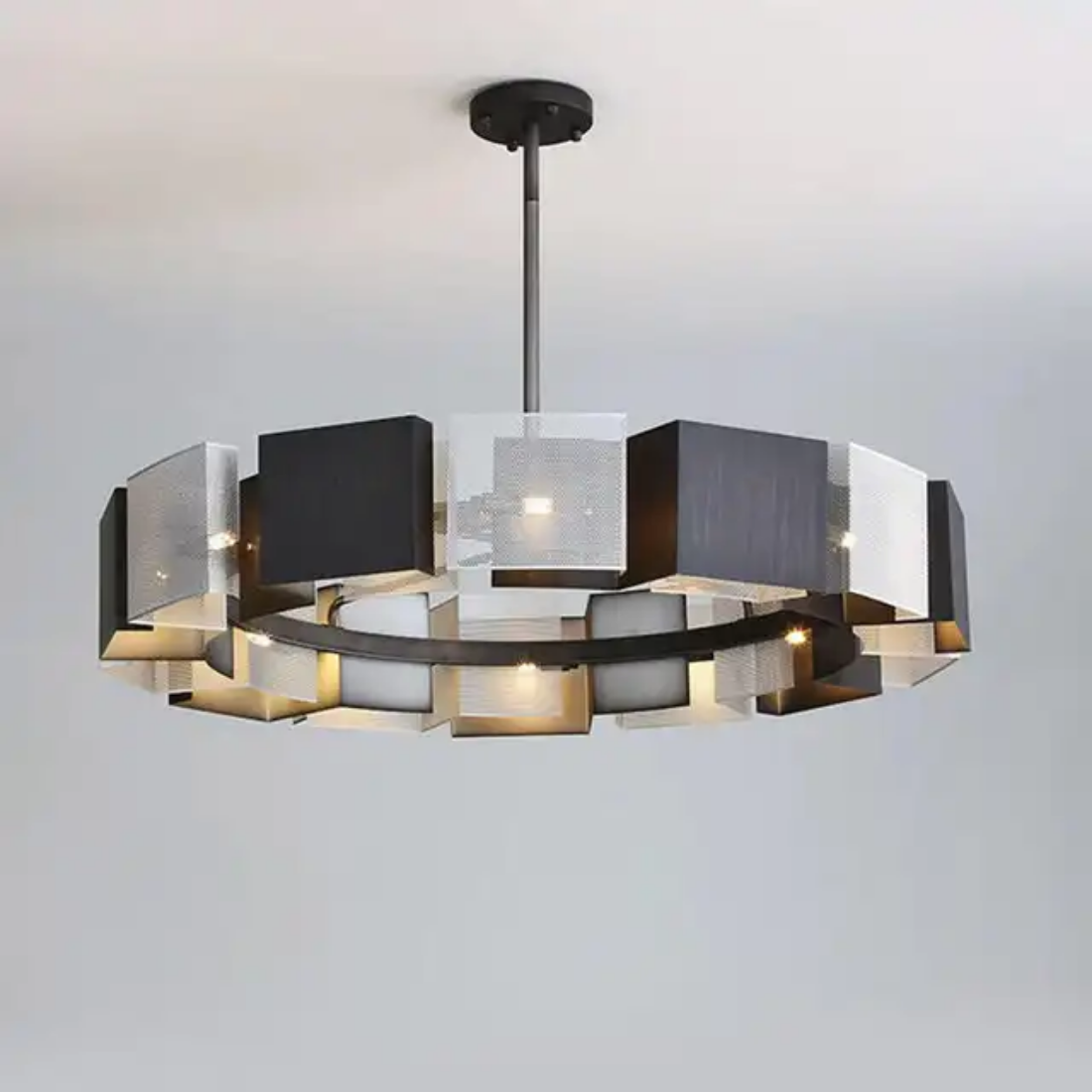 Nordic retro art chandelier