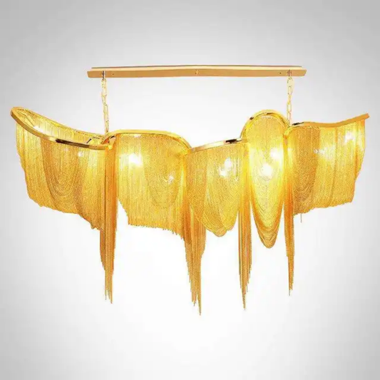 Modern Novelty Tassel Led Chandelier