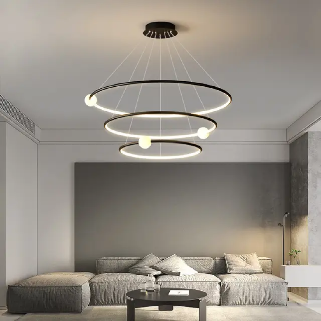 LED ring ball Chandeliers Pendant Lights