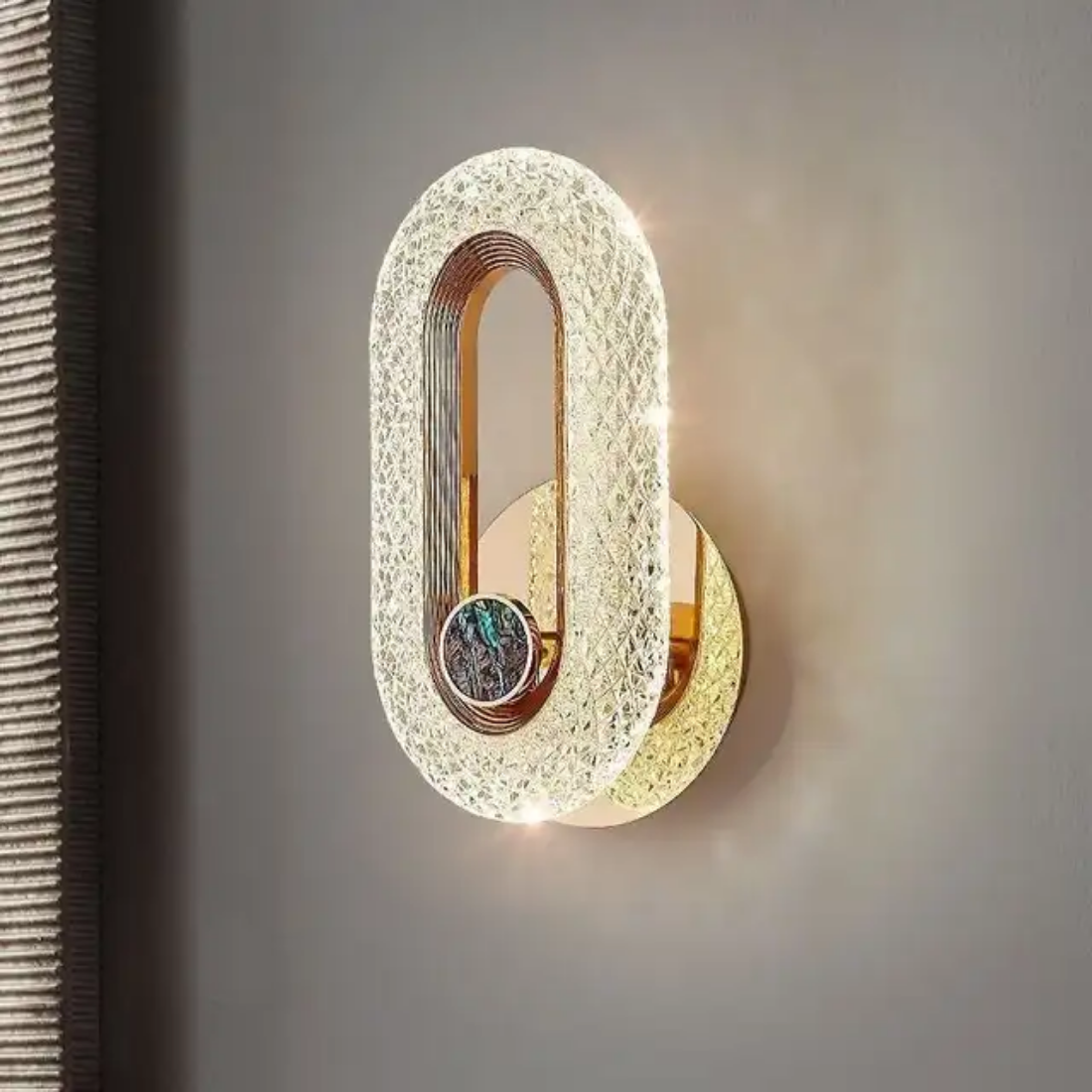 Decoration modern wall lamp led acrylic circle wall sconce