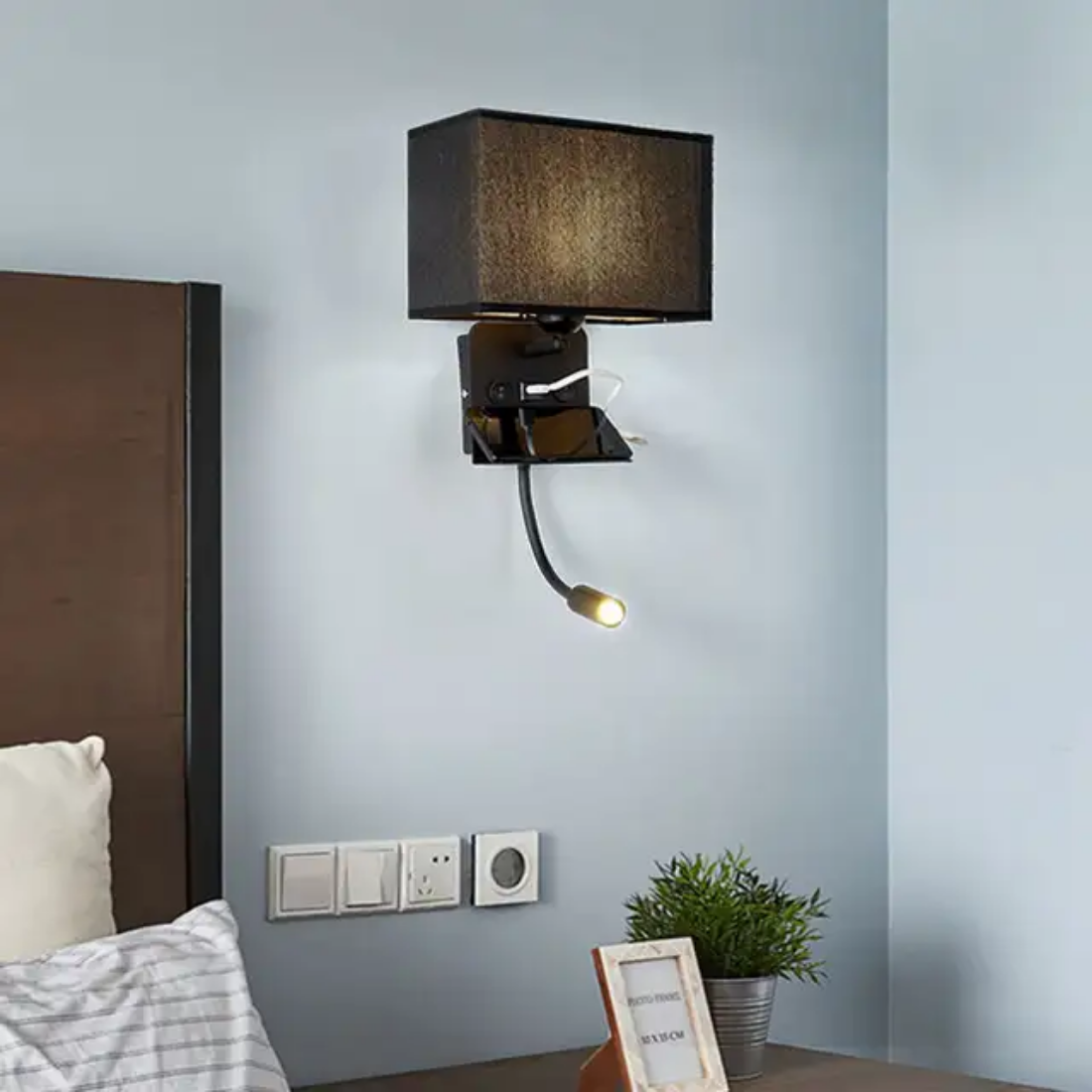 Fabric Wall Light