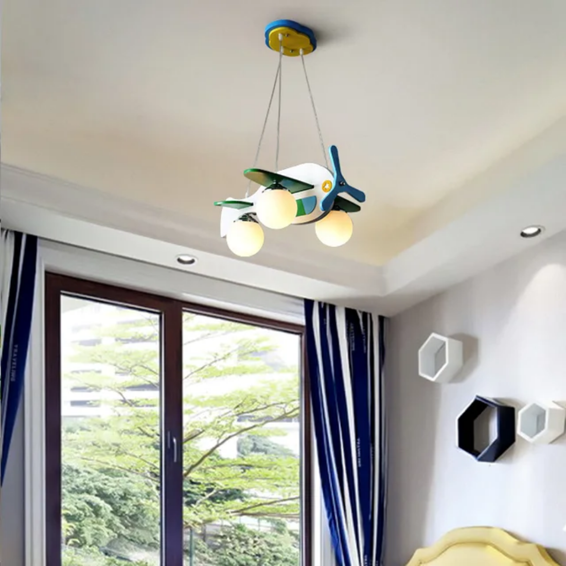 Cartoon Airplane Lamp