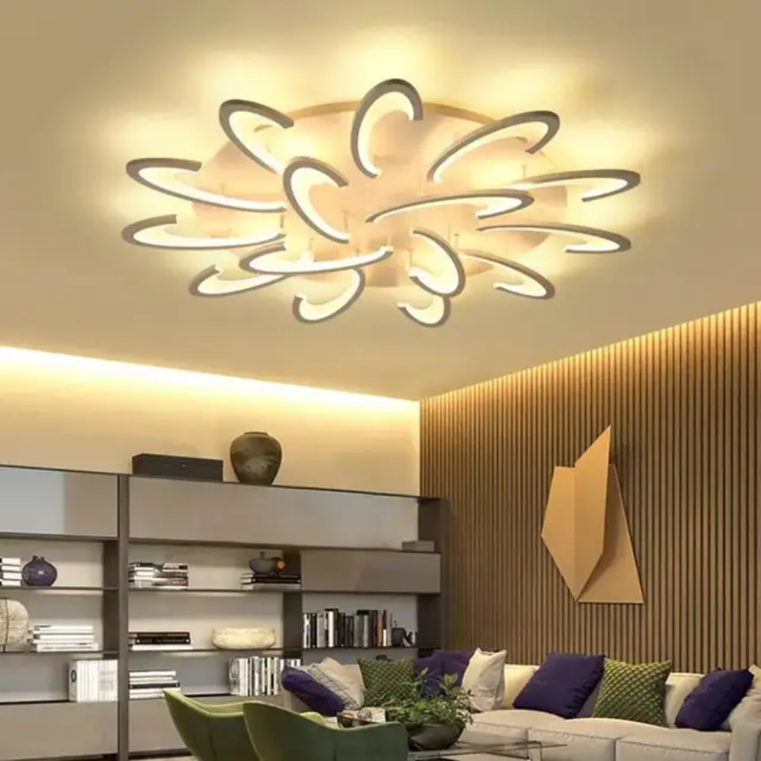 Dimmable ultra thin ceiling lamp