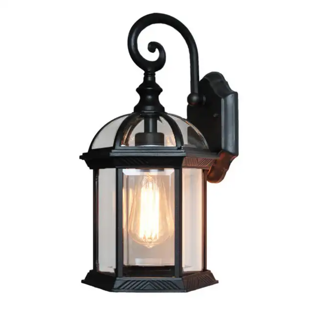 Sconce lamp Lighting outdoor Garden Street led vintage Black Waterproof wall lamps