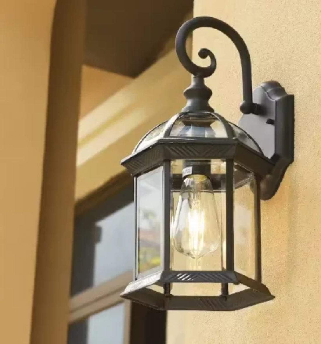 Sconce lamp Lighting outdoor Garden Street led vintage Black Waterproof wall lamps