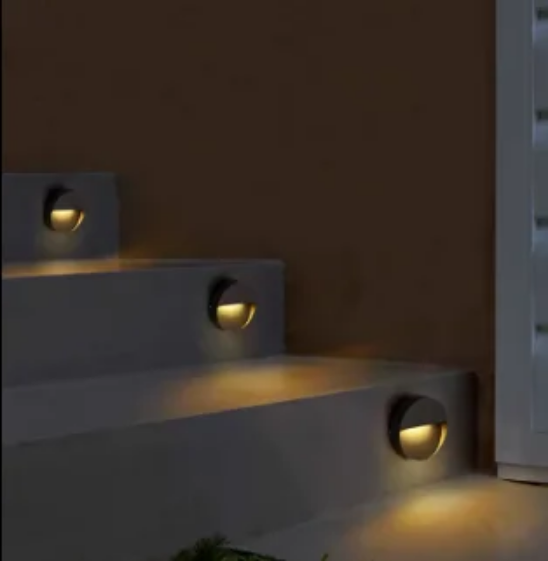 Staircase lights with sensor outdoor decorative modern led wall lamp outdoor build