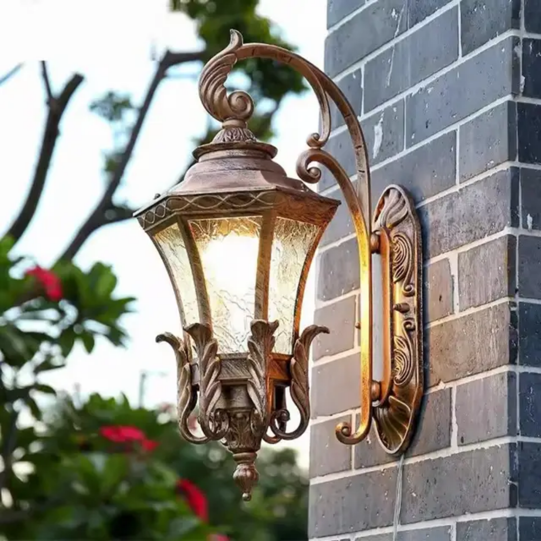 Copper Brass Office led wall light sconce outdoor indoor modern lamp