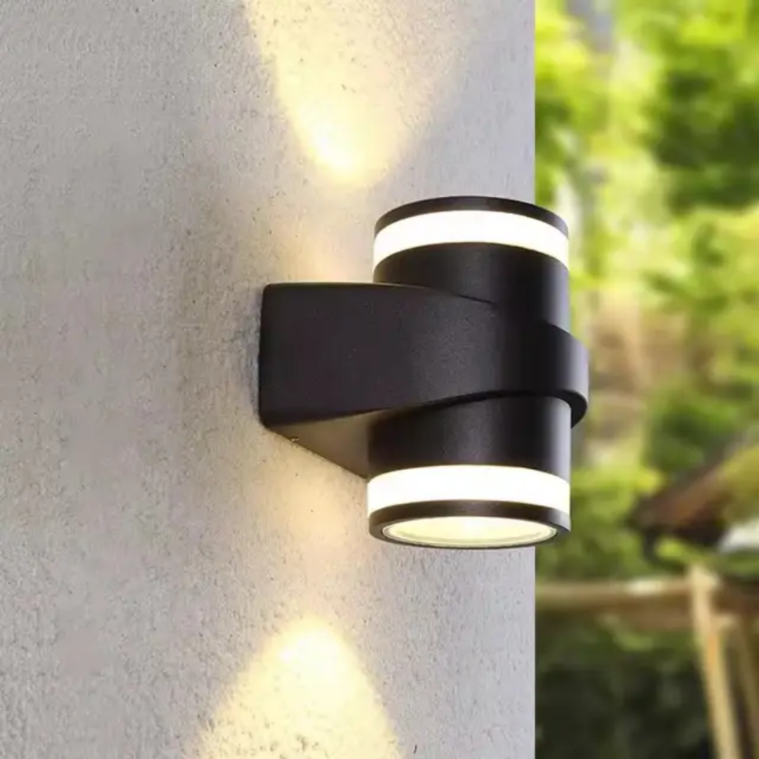 Modern Aluminum Black Wall Sconce Lamp Waterproof Led Outdoor Wall Light