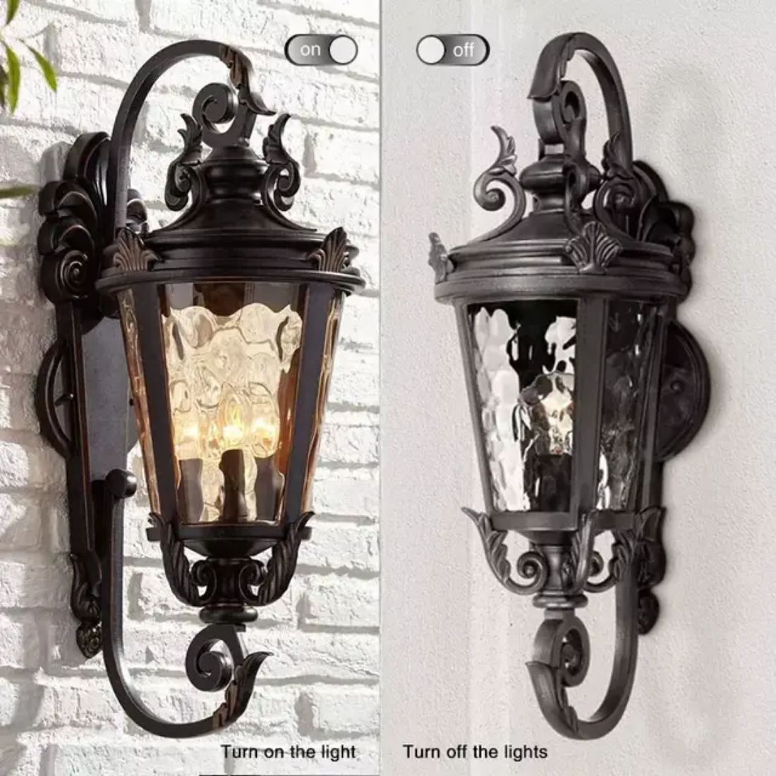 European style wall light Garden Street Patio modern creative retro outdoor wall lamps for home