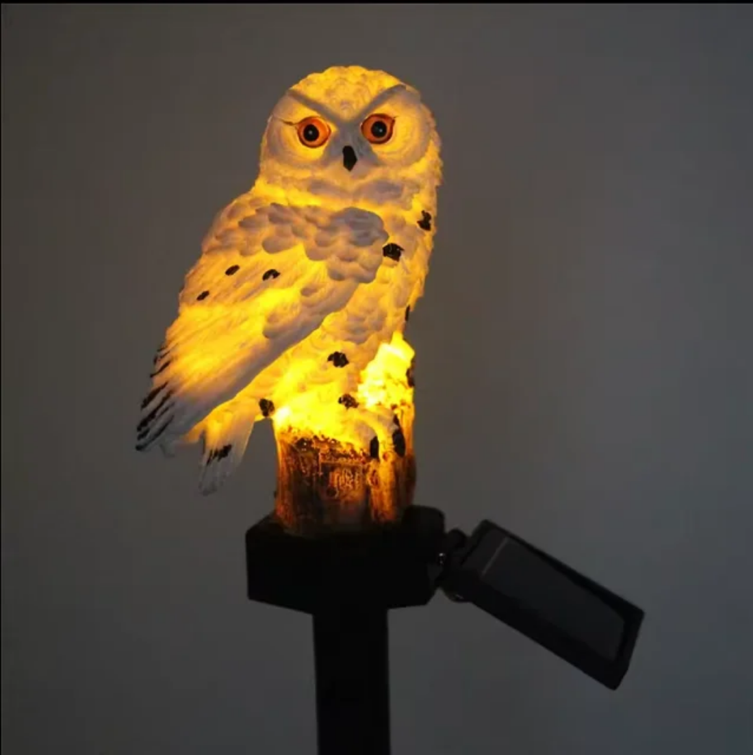 Pathway Walkway handicraft solar lamp Owl Shaped landscape lights night garden lamps