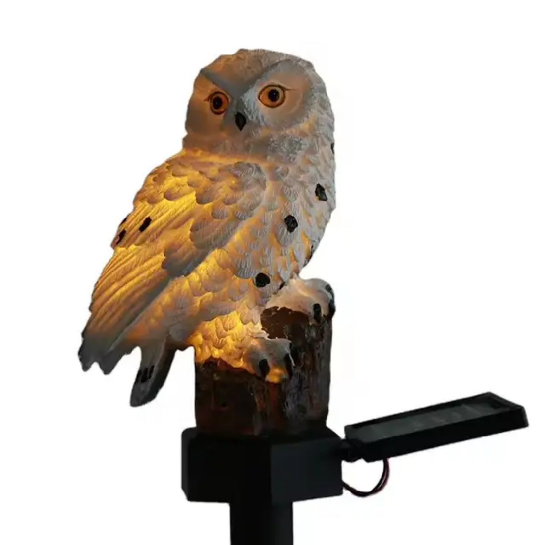 Pathway Walkway handicraft solar lamp Owl Shaped landscape lights night garden lamps