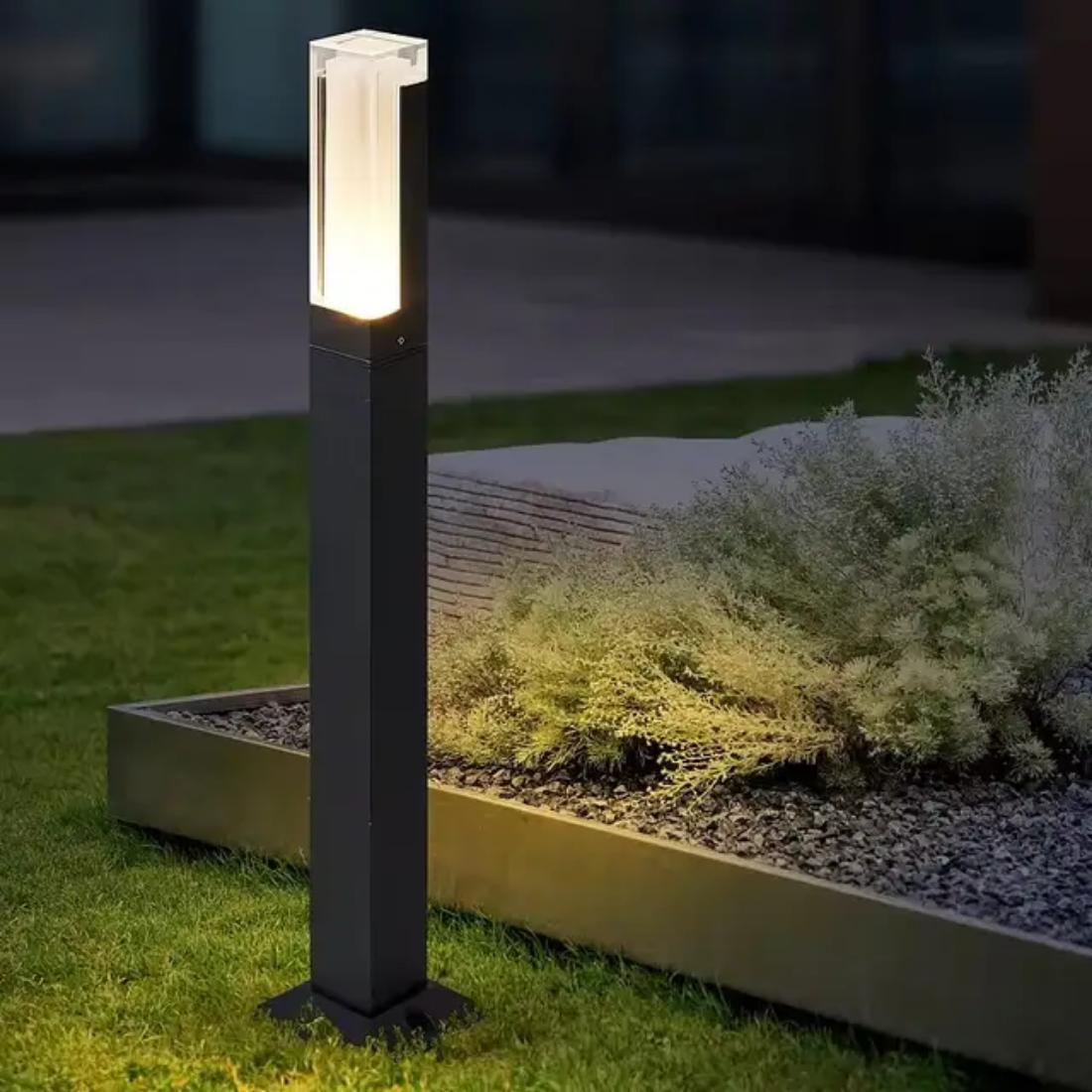 Landscape outdoor waterproof ip65 Pillar Lights decorative pathway lawn lamps led bollard light