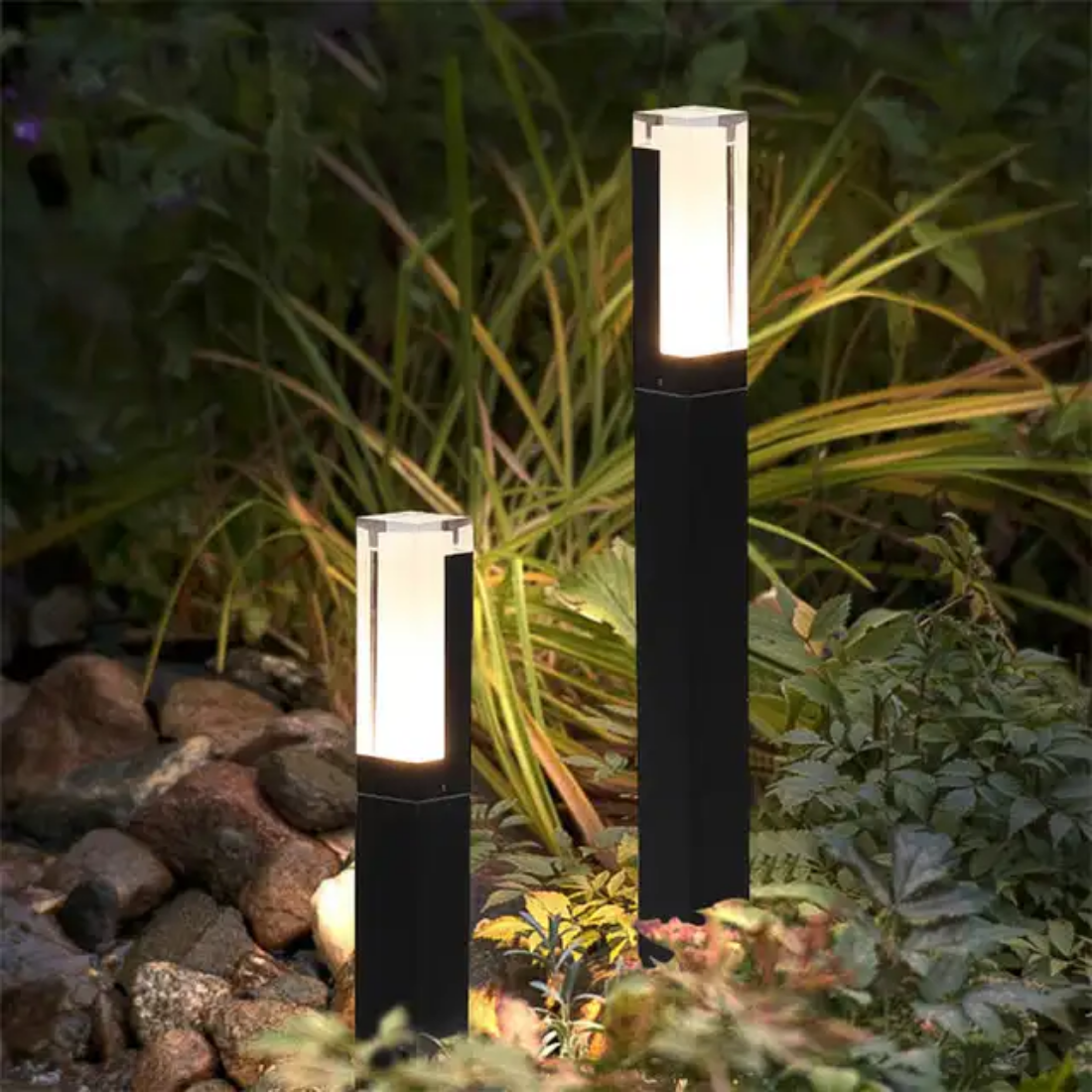 Landscape outdoor waterproof ip65 Pillar Lights decorative pathway lawn lamps led bollard light