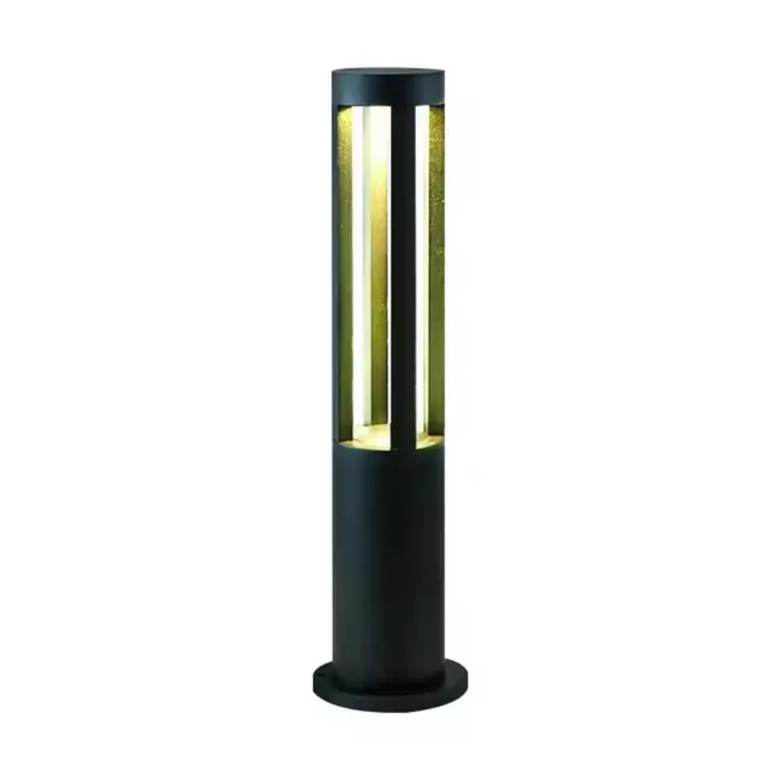 Outdoor solar powered garden lamp