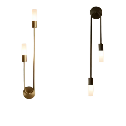 Modern Copper wall light Porch Corridor Bedside aisle long strip gold led Wall Sconce Lamp