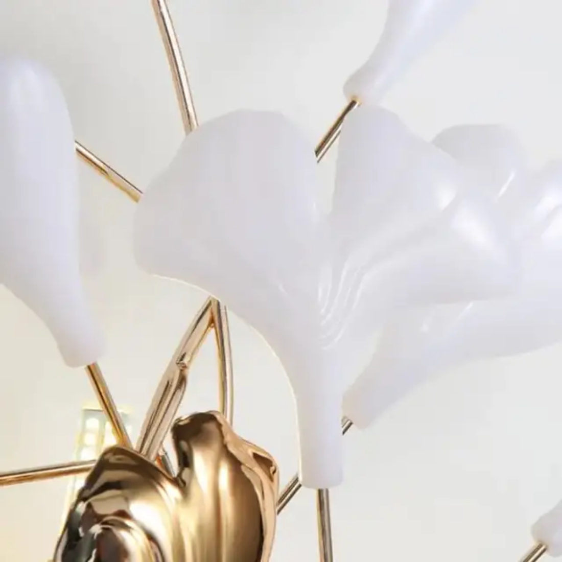 Modern Acrylic Wall Light Ginkgo Leaf