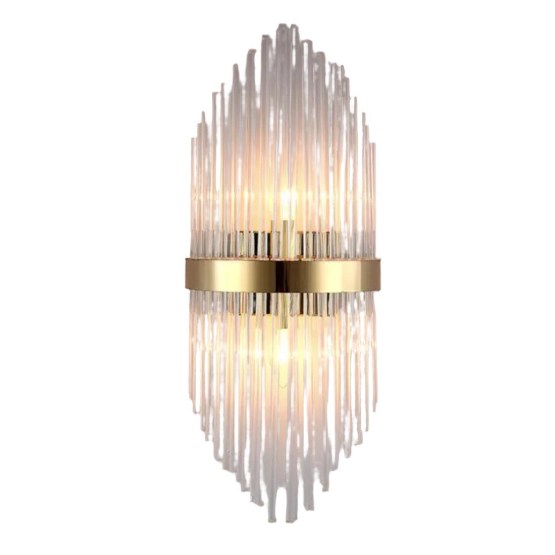 Nordic modern glass shade led wall lamp