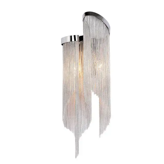 Modern fancy tassel sconce