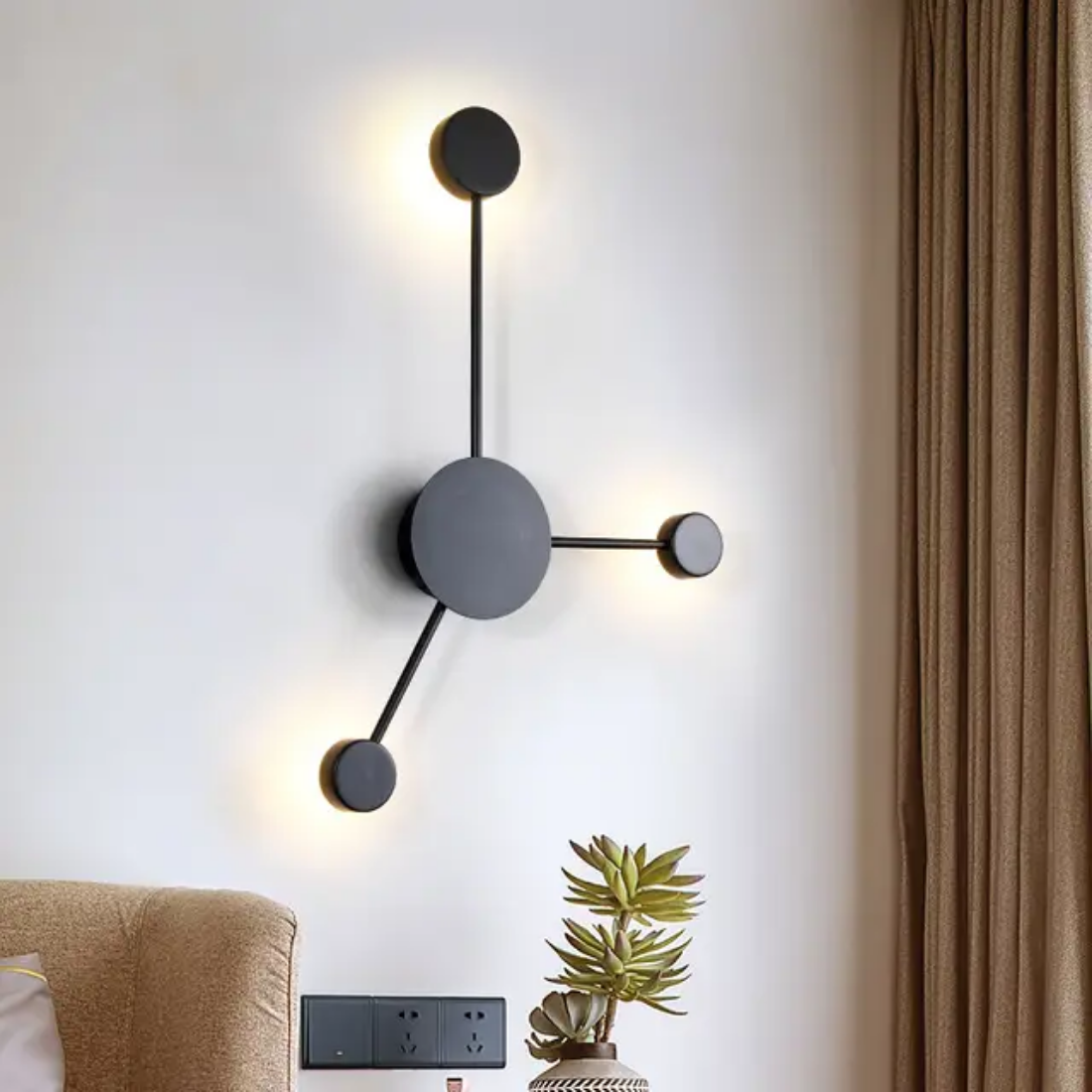 Line wall lamps