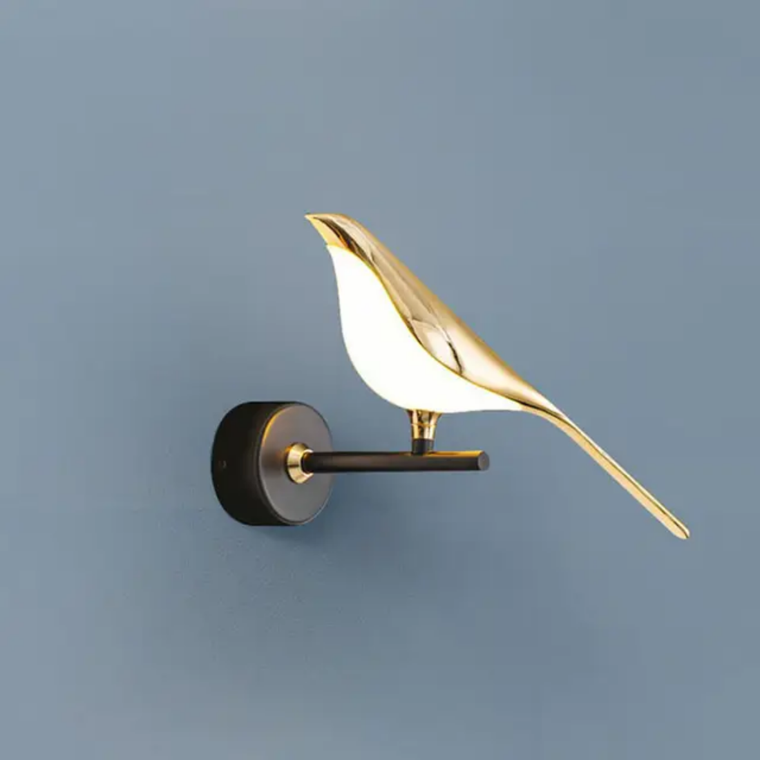 Metal Cuckoo Bird Shape sconce lights