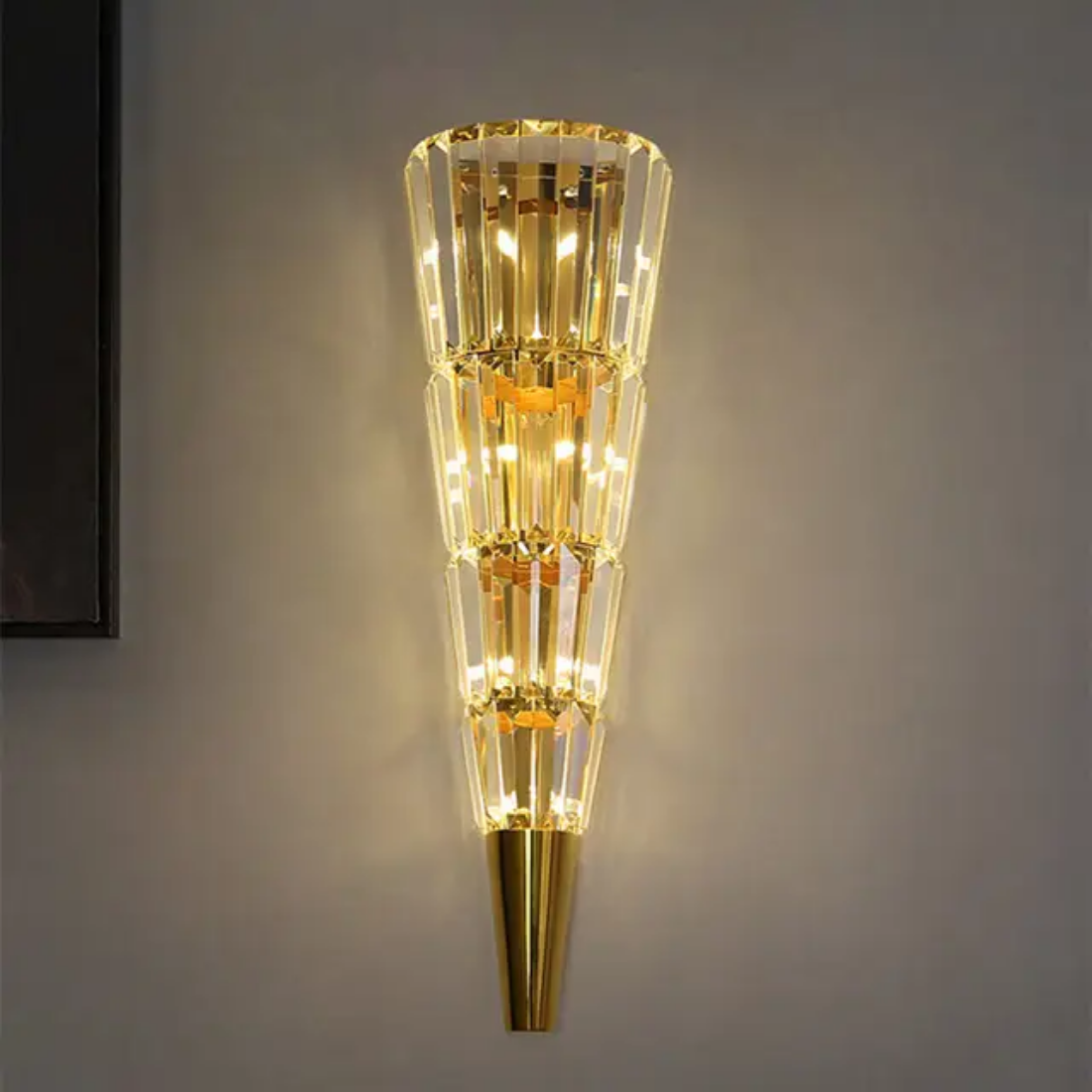 Staircase Elegant Fashion Design  Led Glass Wall Lamp