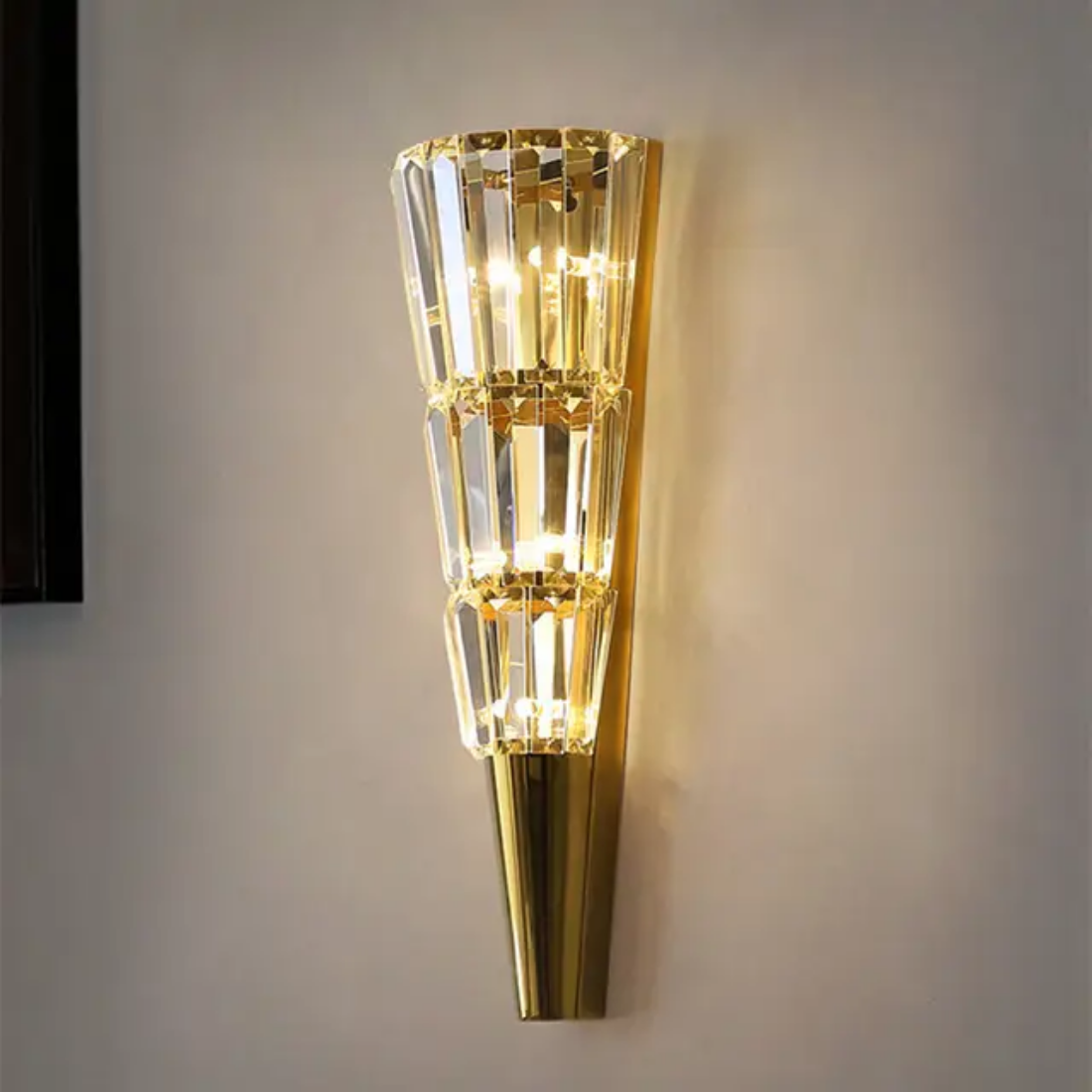 Staircase Elegant Fashion Design  Led Glass Wall Lamp