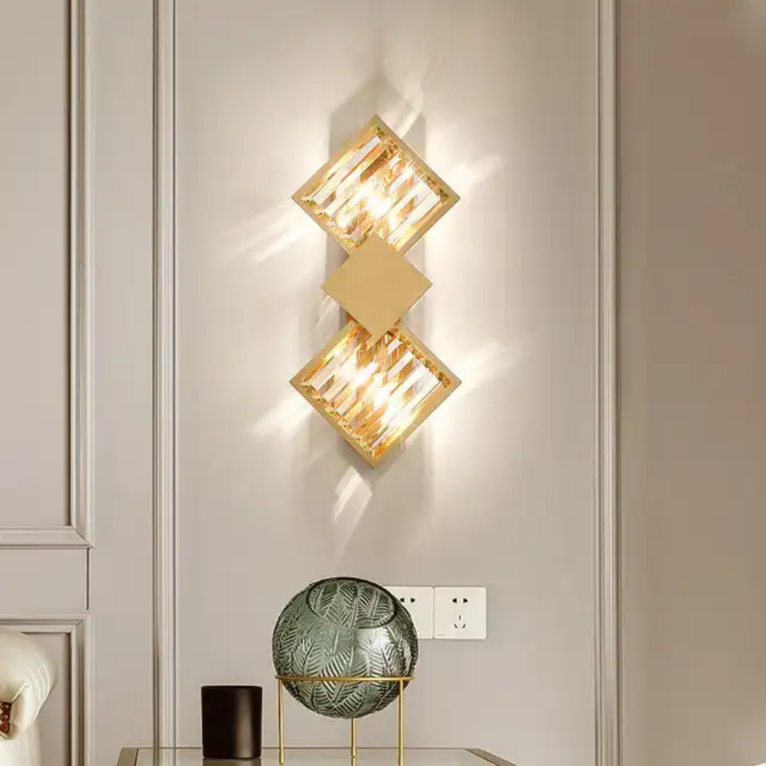 Deco wall sconces