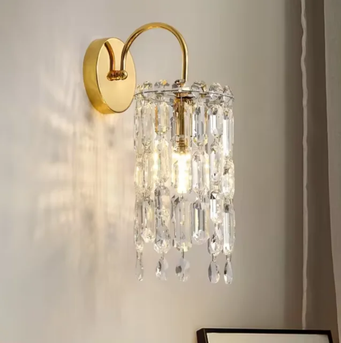 Decoration K9 Modern Crystal Wall Lamps