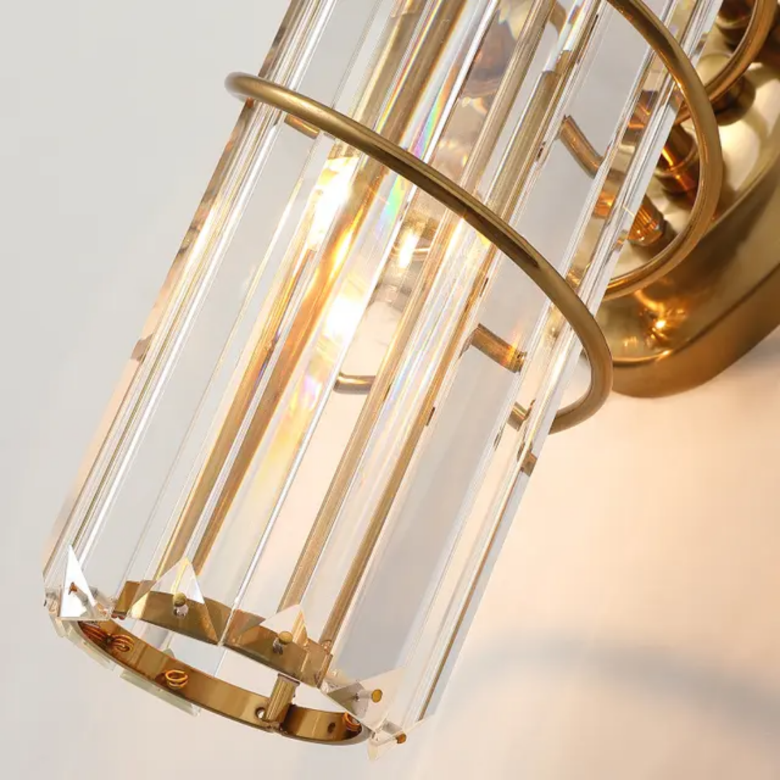 Crystal Glass Wall Lamps