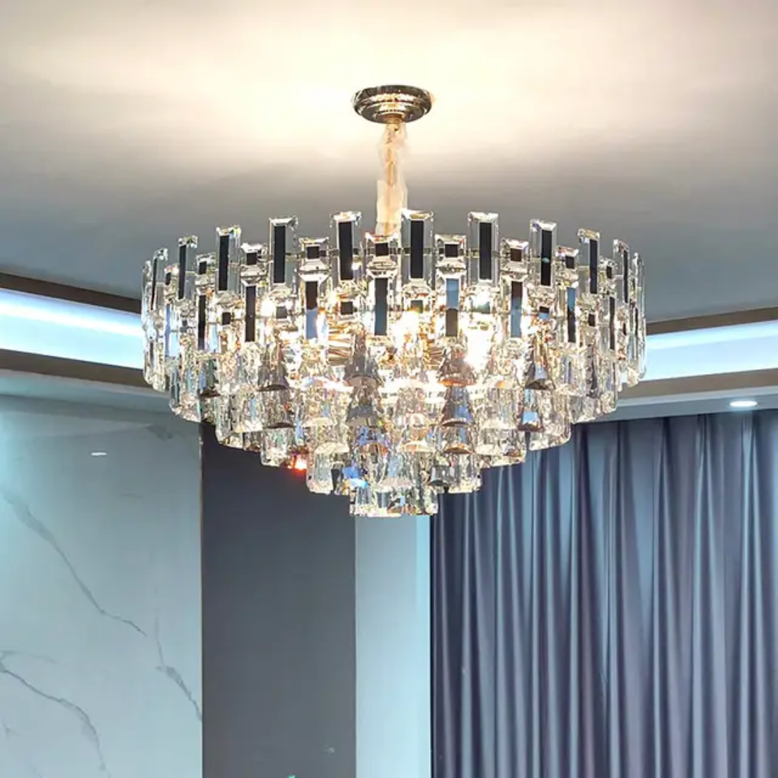 Crystal chandelier pendant lights