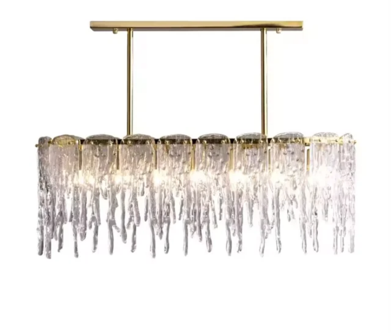 Rectangular Led Crystal Chandeliers