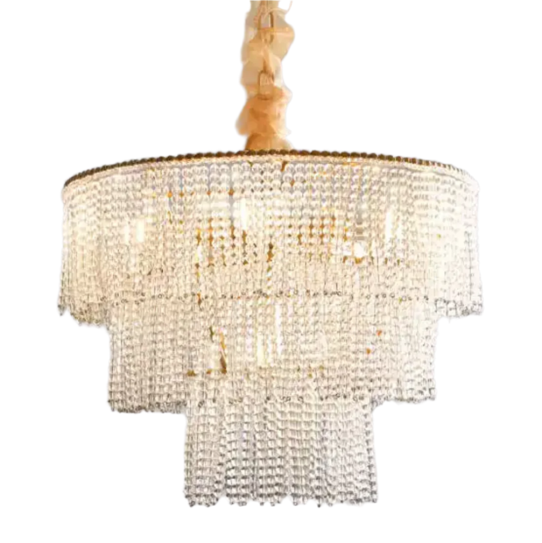 Raindrop Lamp Mount Crystal beads Ceiling