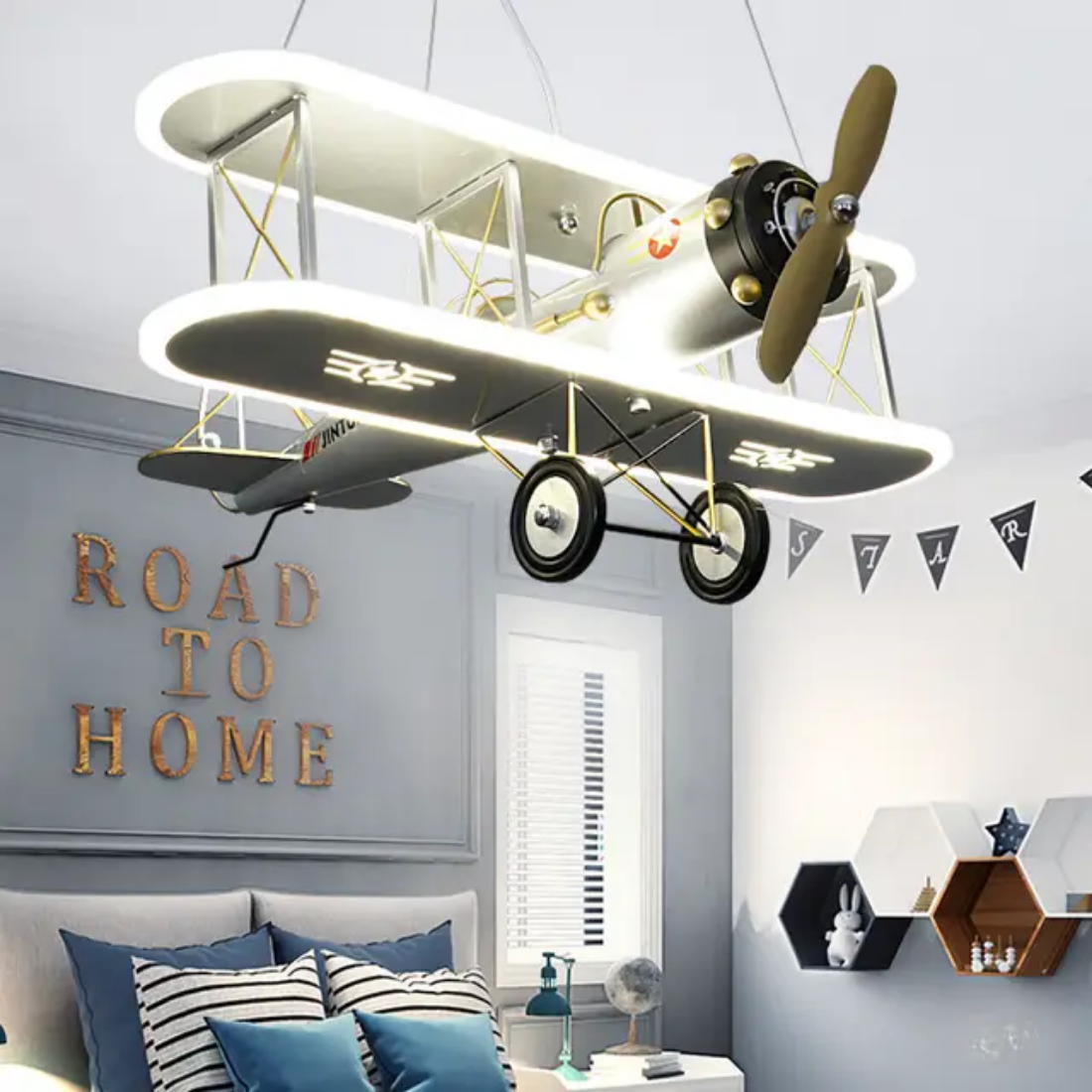 Airplane Hanging Lamp