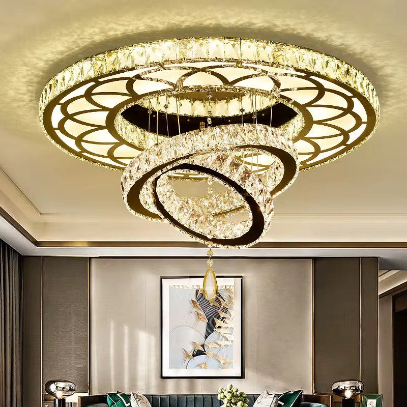 Creative shape Lustre circle ceiling light