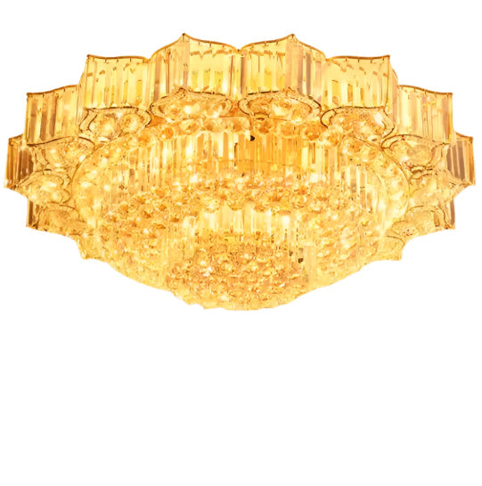 Round crystal ceil lamp luxury